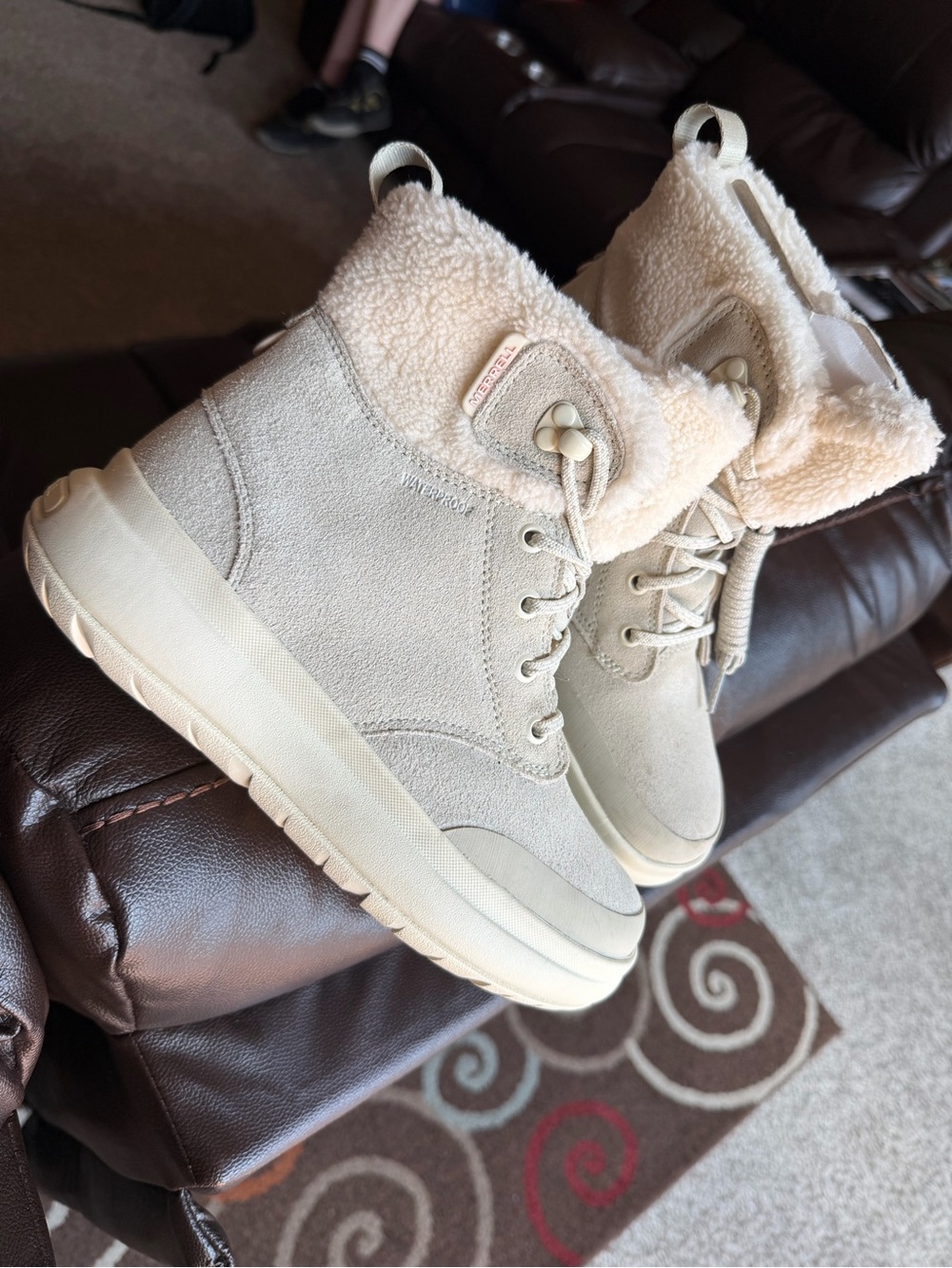 Merrell Marquette Thermo Lace Waterproof Lined Snow Boot 7